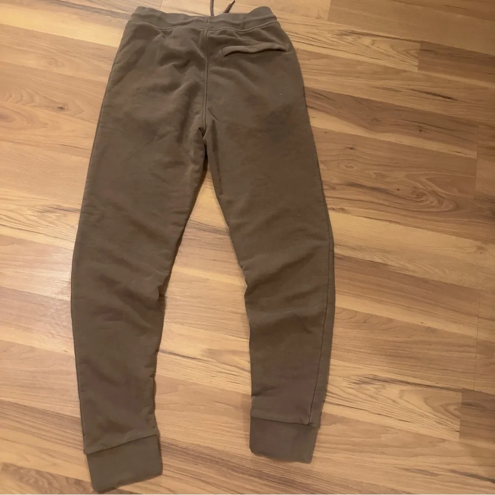 Kappa Mens Size Small Braown Joggers with Logo